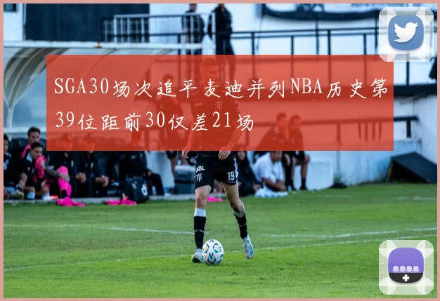 SGA30场次追平麦迪并列NBA历史第39位距前30仅差21场